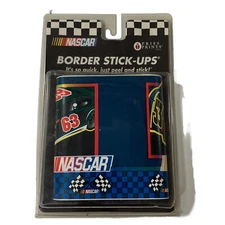 NASCAR Priss Prints Border Stick-Ups Room Decorate Model #42152