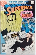 Superman #2 (1987) Vintage Key Comic 1st Appearance of Amanda McCoy | John Byrne