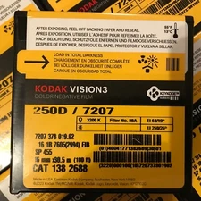 KODAK 250D 16mm Vision 3 #7207 Color Negative Film 100FT - NEW & FRESH SEE VIDEO
