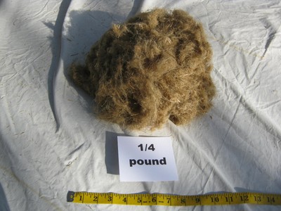 Flax tow fiber 1//2 pound