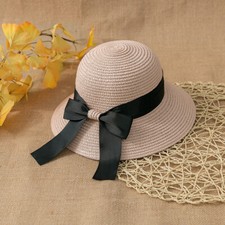 Women Summer Visor Hat Sun Wide Brim Cap Beach Uv Straw Cover Protection Ladies