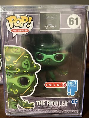 Funko POP! DC's Batman Forever The Riddler Art Series with Protector 