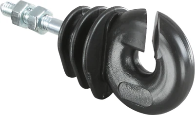 Ringisolator mit Gewinde M6 Patura 50 Stück Weidezaunisolator für Metallpfähle