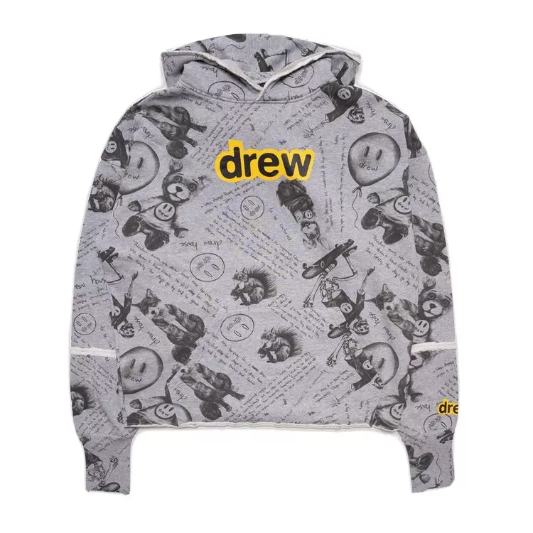 Drew House Secret Deconstructed Hoodie Size XS