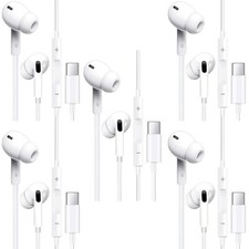 5-Pack For Samsung Headphones Headset Earbuds For Galaxy S24 S23 S22 S21 S20 S10