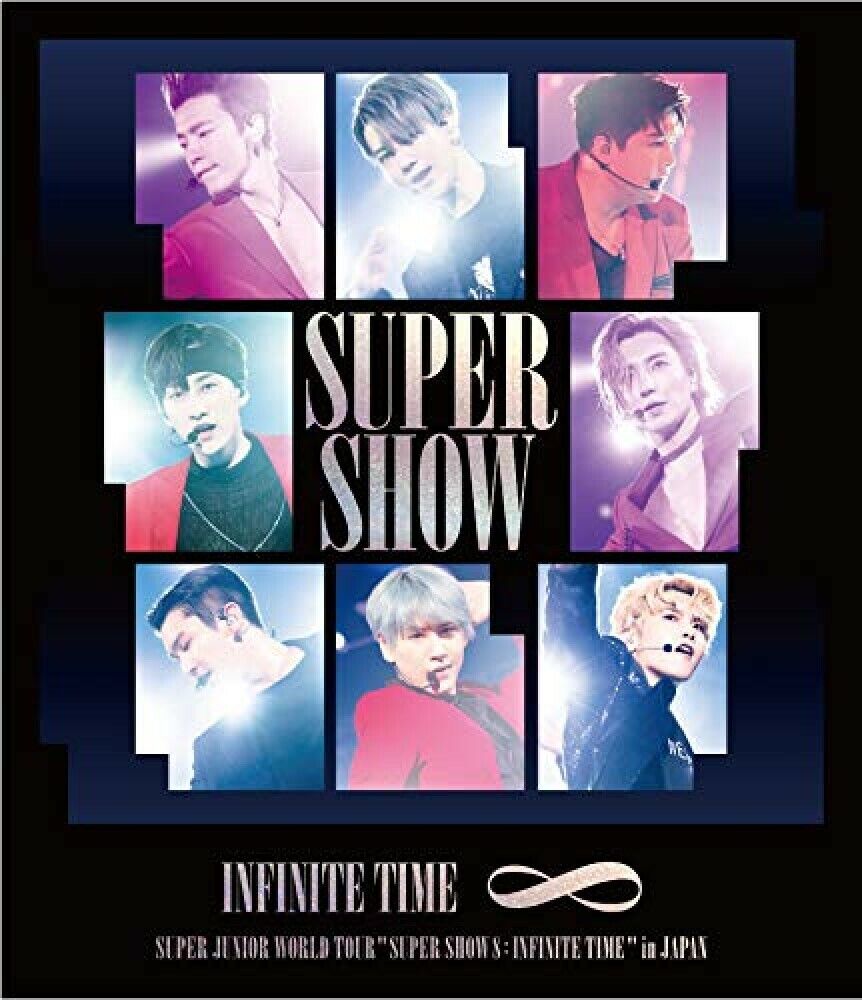 SUPER JUNIOR WORLD TOUR SUPER SHOW 8 INFINITE TIME in JAPAN Blu-ray  AVXK-79656