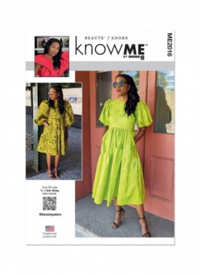 Know Me Schnittmuster 2016 Damen K5 (8-10-12-14-16)