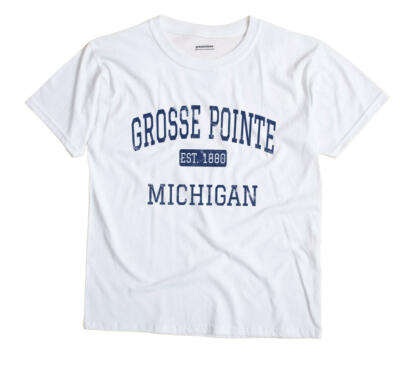 Grosse Pointe Michigan MI T-Shirt EST