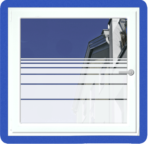 33,90/m² Fensterfolie Milchglasfolie STREIFEN FOLIE Sichtschutzfolie Glas FD0001 - Bild 12 von 23