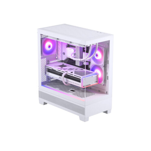 Phanteks XT View ATX Steel Tempered Glass PC Case - White - Picture 2 of 12