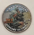 A.R.V.N. Rangers TET Offensive Colorized Commemorative Clad Kennedy Half Dollar