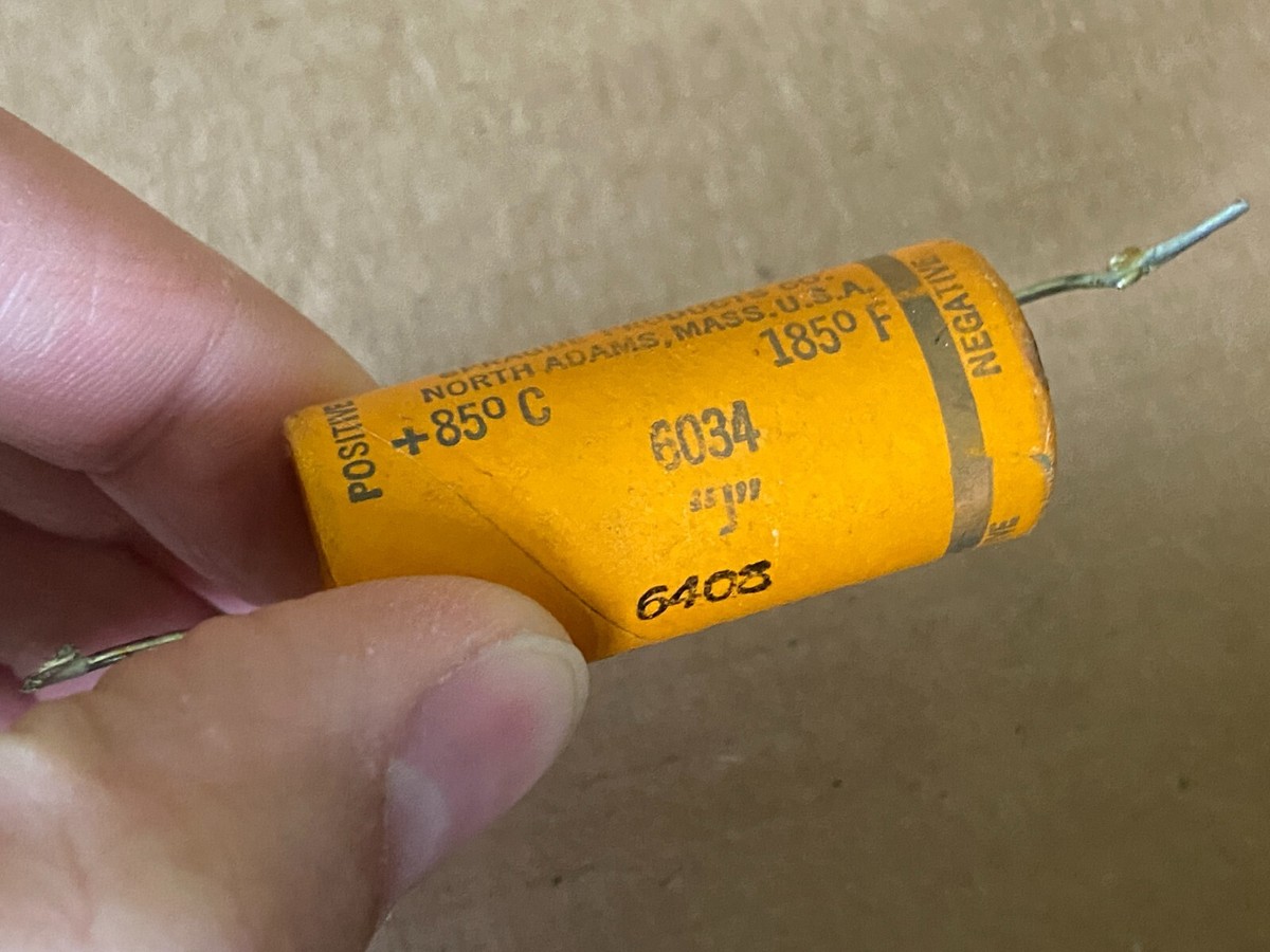 SPRAGUE ATOM TVA-1429 Capacitor 1000uf 150V For Tube Amp Made in USA