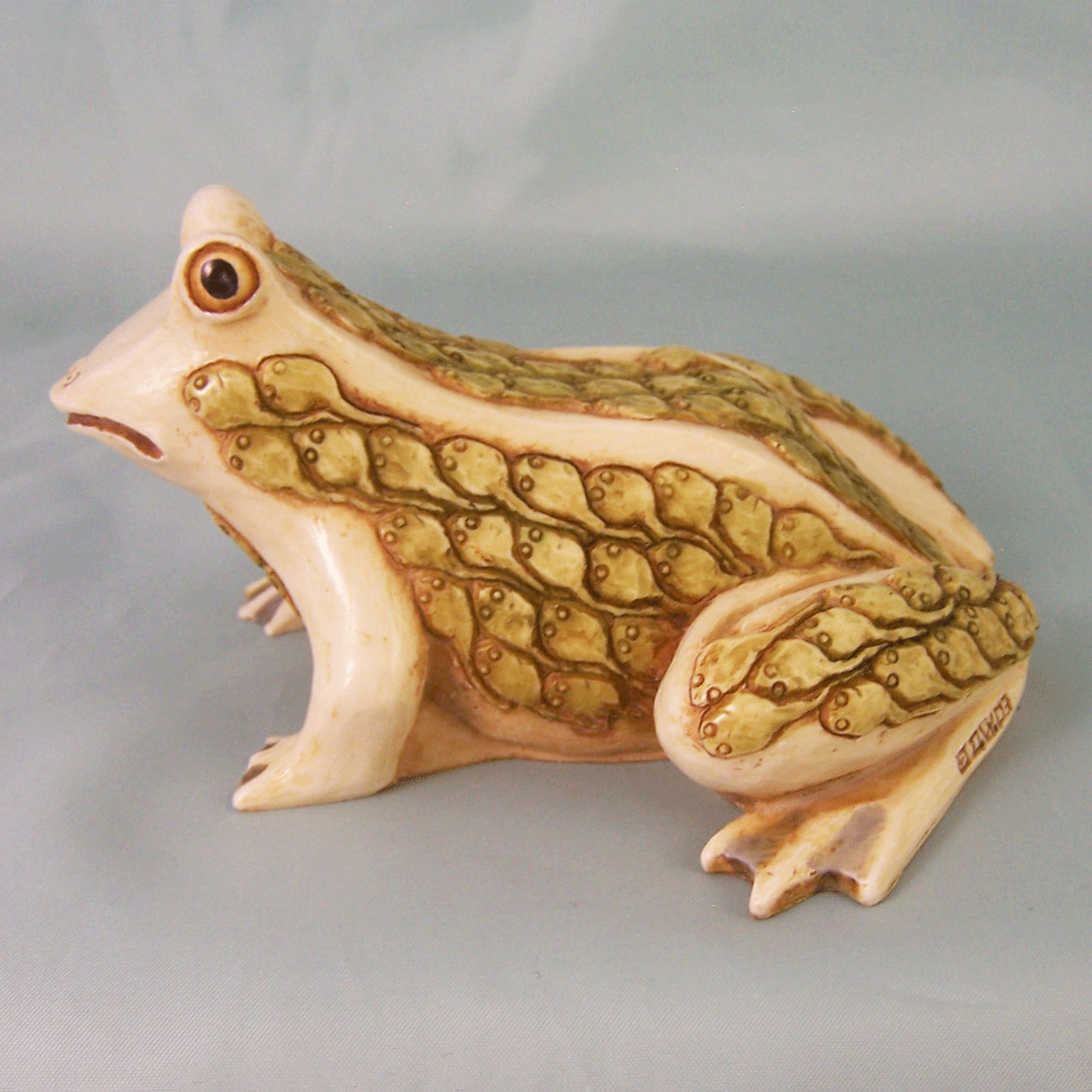 Harmony Kingdom Tad the Frog VHTF LE David Winter's Wonderland COA MIB New NOS - Picture 3 of 6