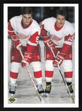 1990-91 Upper Deck #521 Young Guns Checklist Sergei Fedorov Johan Garpenlov Card