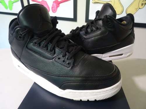 Nike Air Jordan 3 Retro Cyber Monday weiß schwarz Leder GR. 12 HERREN 136064-020