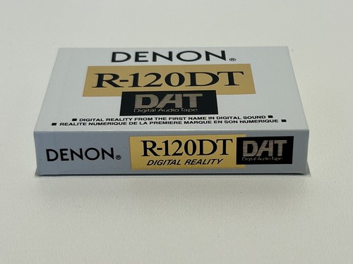 Denon R-120DT DAT Digital Audio Tape Made In Japan - Picture 3 of 3