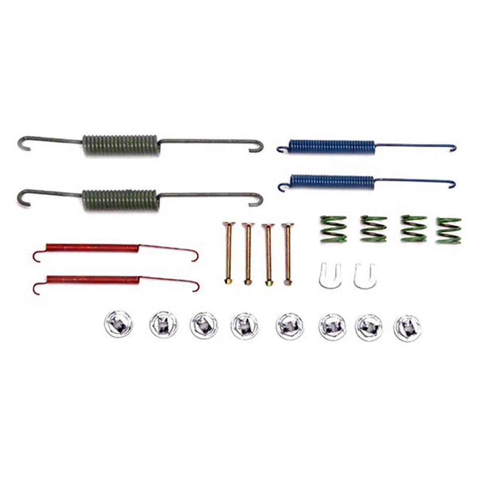 Tambores de freno traseros y zapatas de freno kit de resorte de hardware para Isuzu Rodeo 1991-1997 Foto 4 de 4