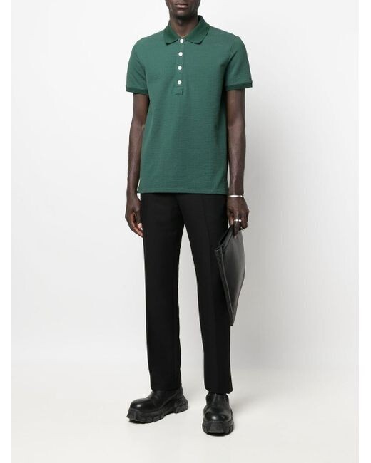 BALMAIN Men's Green Cotton Polo Shirt Small | eBay