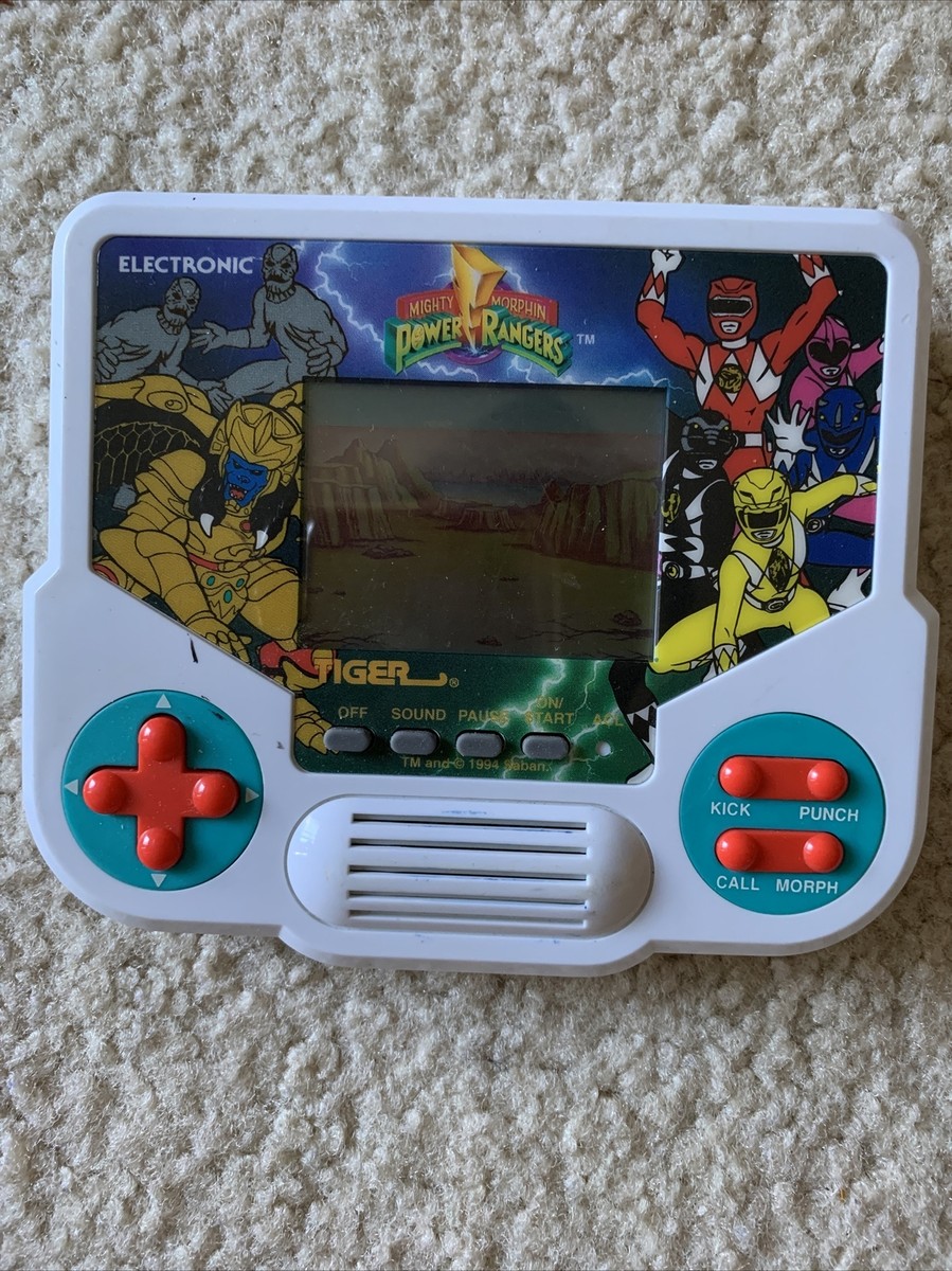 Mighty Morphin Power Rangers Tiger Electronics Handheld Game