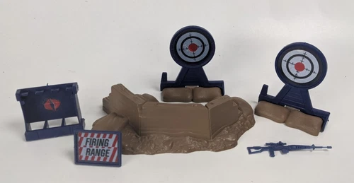 1985 Hasbro Gijoe Battlefield Accesories Cobra Rifle Range Unit #5