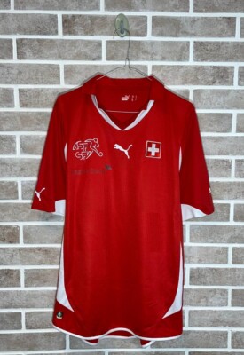 Switzerland Suisse Jersey 2010-2012 Shirt Soccer Football Puma Men