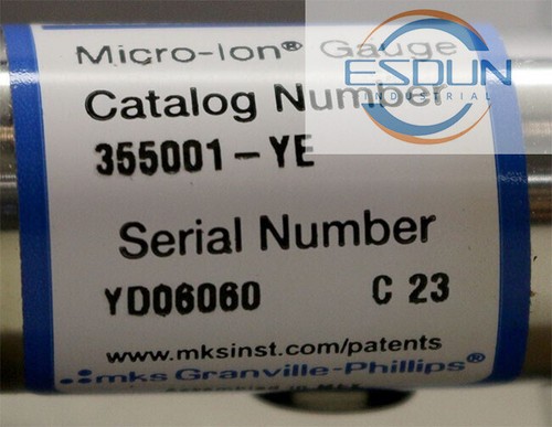 MKS Granville-Phillips 355001-YE Micro-Ion Vacuum Gauge ship via fedex/dhl/ups - Picture 4 of 7