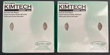 2-Pack Kimtech Science Kimwipes Delicate Task Wipers #34155, 286 Wipes Each