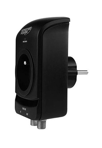 Parasurtenseur Monster Core Power 100 AV - 1 Prise - Black prise parafoudre - Picture 2 of 2