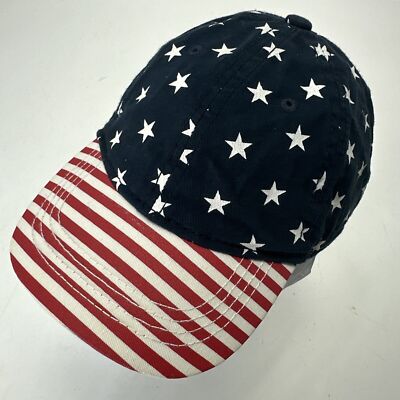 Old Navy Stars Stripes Womens Ball Cap Hat Adjustable Baseball Patrotic 