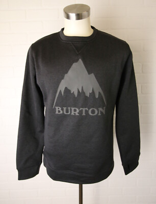 Burton Men's Oak Pullover Hoodie - Brushed Fleece With Thumbhole Cuffs & Kangaroo Pocket - View #2