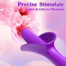 10 Vibration Modes Massager Powerful Multi Speed Toy Rechargeable For Women