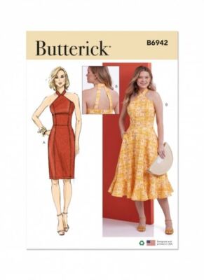 Butterick Papier Schnittmuster 6942 Kleider