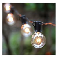 25ft G40 Globe String Light With 25 Clear Bulbs Outdoor Market Lights For Out... on sale 25ft G40 Globe String Light With 25 Clear Bulbs Outdoor Market Lights For Out... on sale
