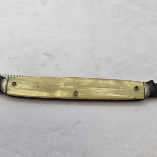 Pocket Knife 2 Blade Unknown Maker Ka Bar Office? - Picture 9 of 13