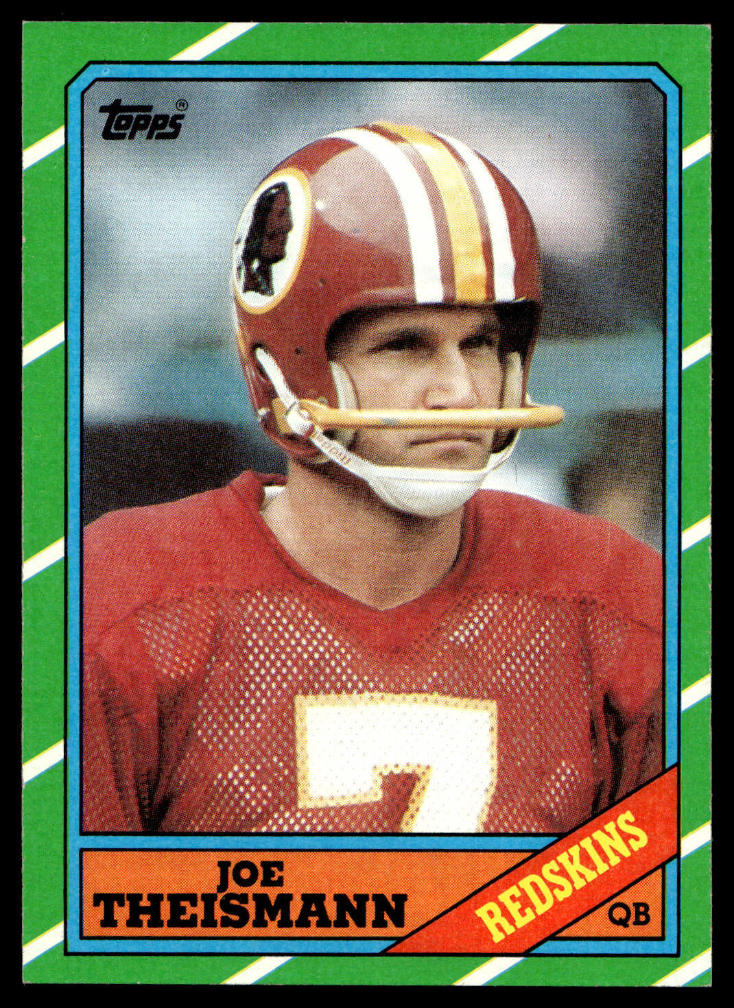 1986 Topps - #171 Joe Theismann EX