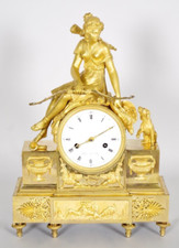 Pendolo d'epoca Direttorio firmato Dubuc l'ainé a Parigi