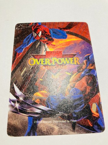 1995 X-men Super Skaull ' 95 Over Power Trading Card Game No. 6 Rare F/S - Picture 12 of 12