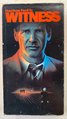 Witness (VHS) Harrison Ford, Kelly McGillis, Lukas Haas, Josef Sommer