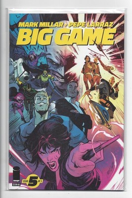 Big Game #5 A Pepe Larraz Cover 1st Print NM/NM+ Image Comics 2023