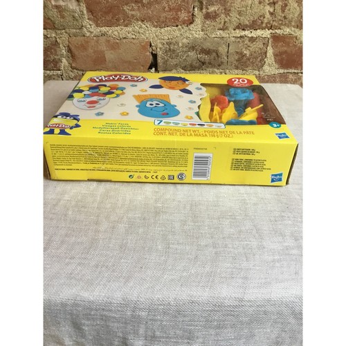 Play-Doh Makin' Faces Create It Kit für Kinder ab 3 Jahren 7 ungiftige Farben Neu - Bild 4 von 5