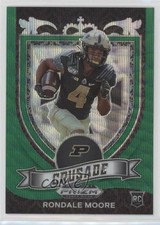 2021 Panini Prizm Draft Picks Crusade Green Wave Prizm Rondale Moore #171 1s8