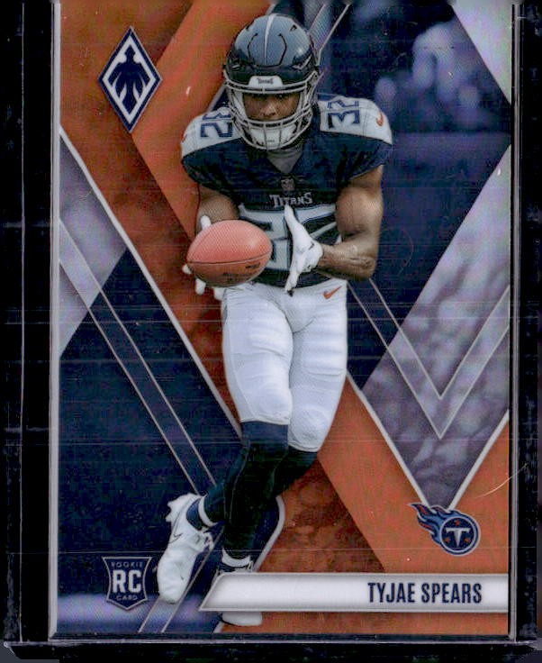 2023 Panini Phoenix #129 Tyjae Spears Orange #/99