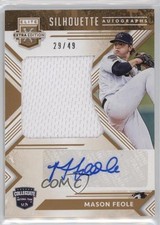2018 Panini Elite Extra Edition Gold 29/49 Mason Feole #UCSA-MF Auto s3g