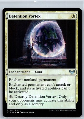 Detention Vortex Foil 13 STX Strixhaven: School of Mages NM MTG