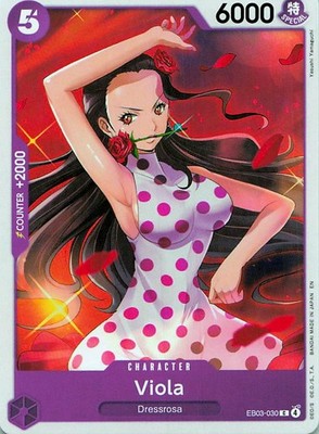 Viola C Extra Booster: One Piece Heroines Edition EB03-030 NM