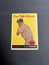 1958 Topps - Pee Wee Reese #375 LA Dodgers