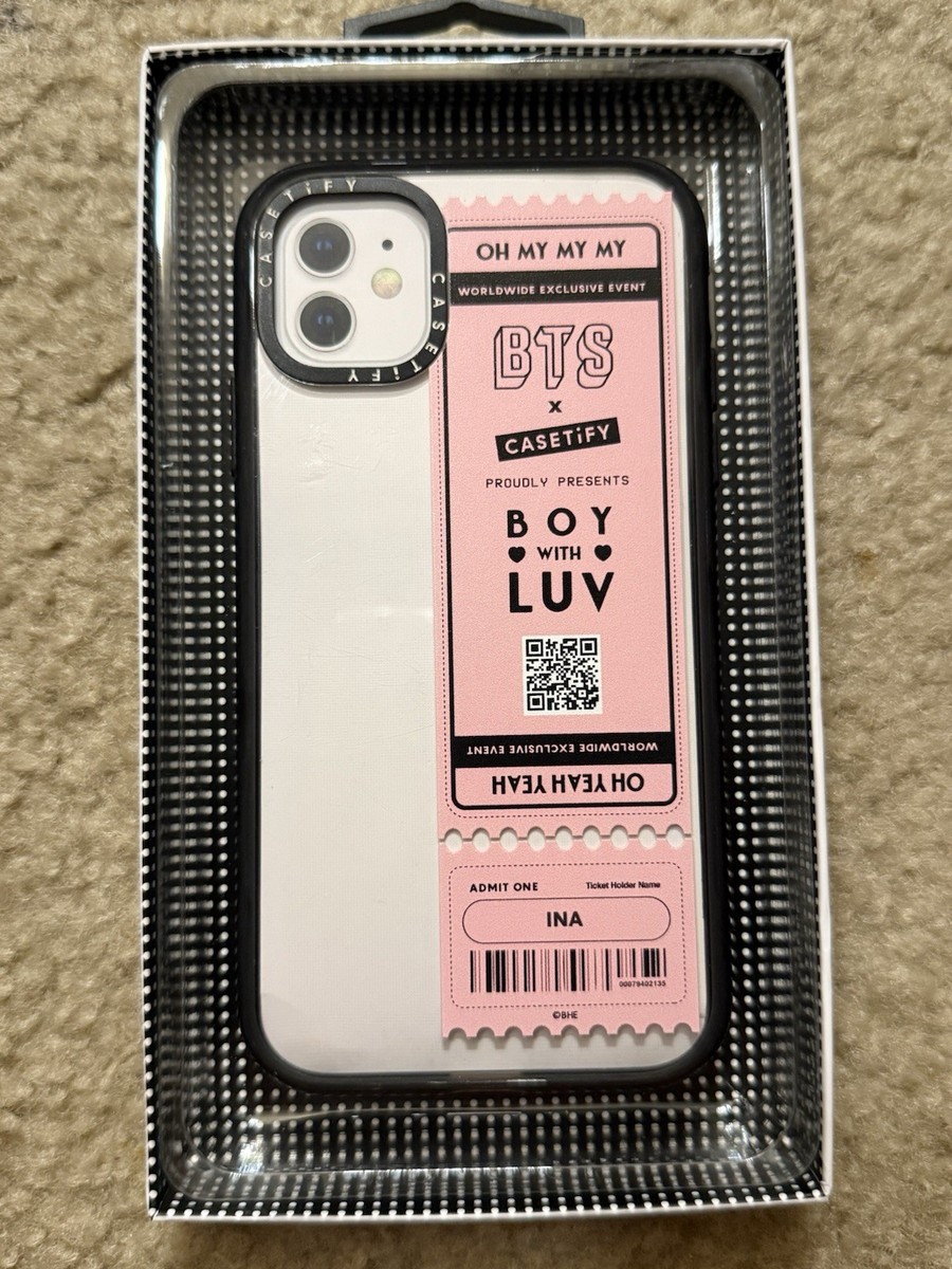 BTS×casetify iPhoneXケース Casetify x BTS “Boy with Luv” Ticket iPhone 11 Case | eBay