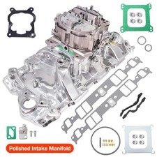 For 2101 Performer Small Block Chevy Intake Manifold Carburetor 1901rpolished For 2101 Performer Small Block Chevy Intake Manifold Carburetor 1901rpolished