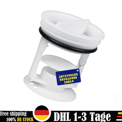 1x Für Arcelik Beko 2872700100 Flusensiebeinsatz Ablaufpumpe Waschmaschine