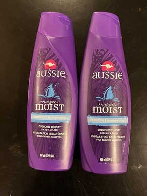 #ad #ad 2 Aussie Mega Moist SHAMPOO 13.5 fl oz Each Original Hydration Formula $17.99